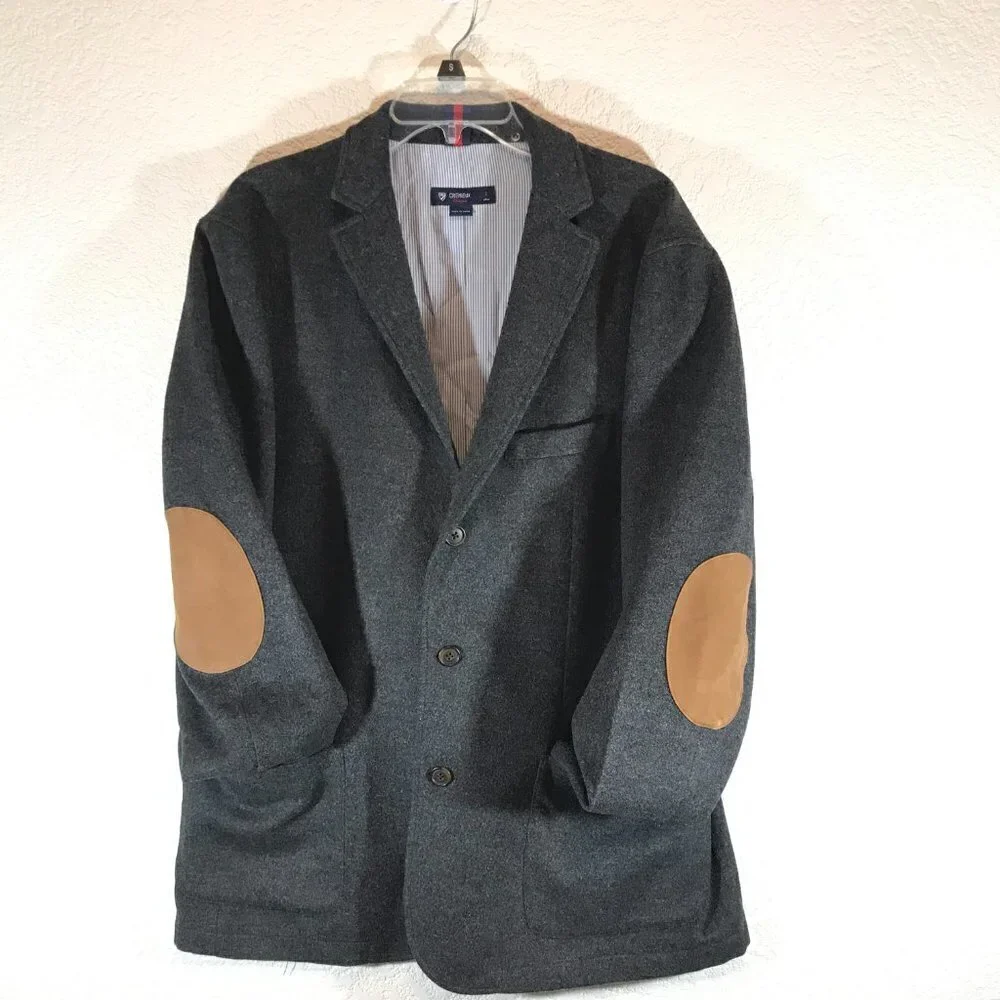 Daniel Cremieux Wool Blazer with Elbow Patches